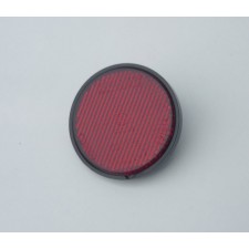 ODRAZKA SE ŠROUBEM ČERVENÁ S ČERNÝM LEMEM (60MM) - ORIGINÁL PRO JAWA 300,350 CL PÉRÁK, KÝVAČKA